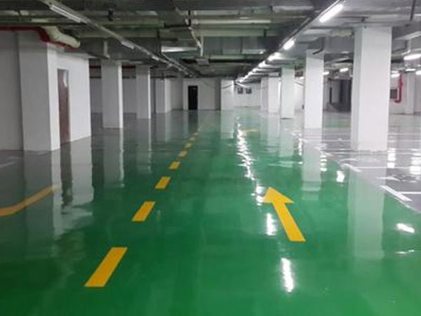 停車場地坪漆使用的是什么，有哪些?